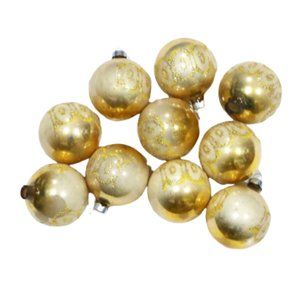 Vintage American Made Christmas Ornaments